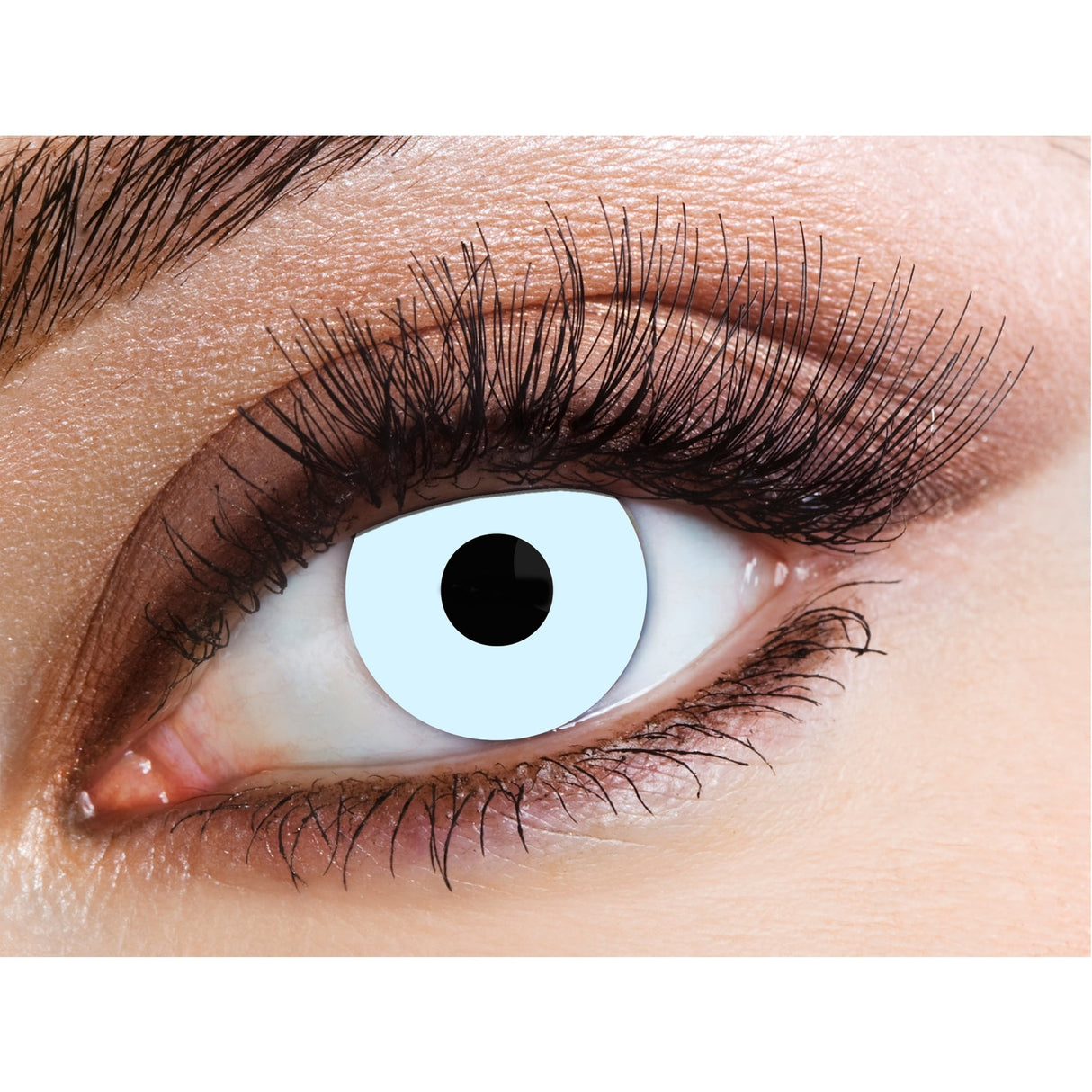 One Day Halloween Contact Lenses - Ice Blue