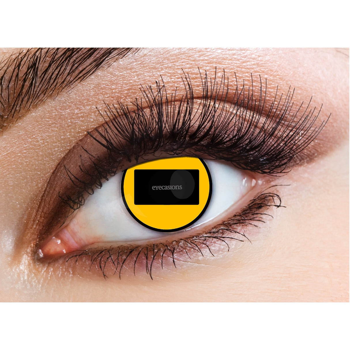 One Day Halloween Contact Lenses - Goat