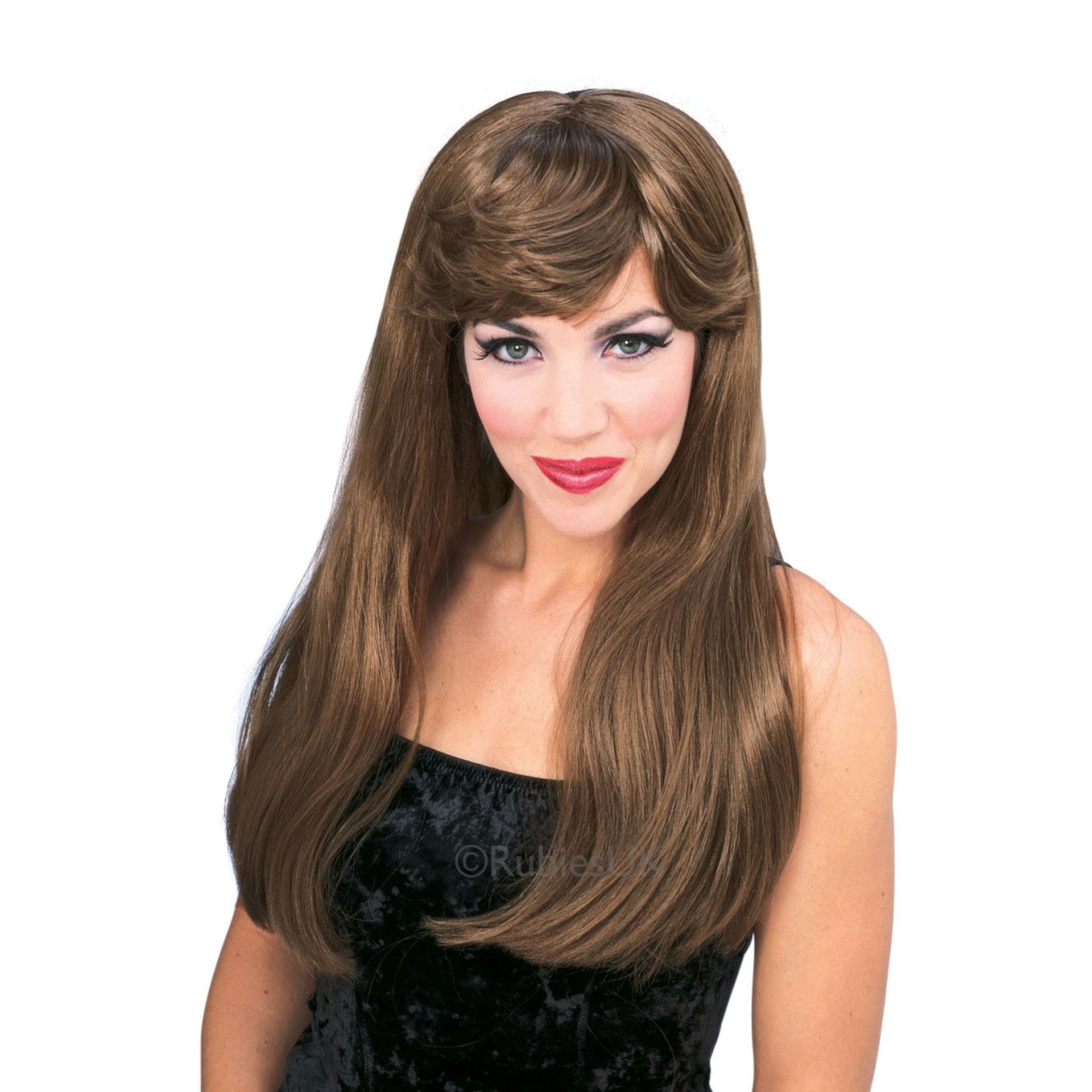 Fancy Dress Halloween Costume Accessories Glamour Wig Auburn