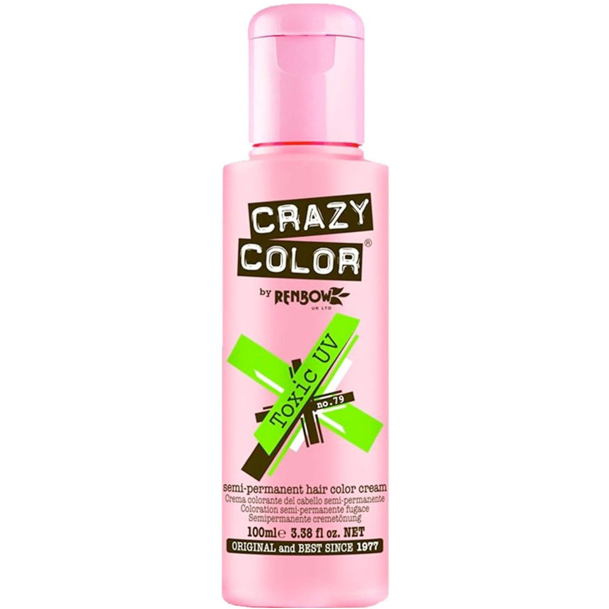 Semi Permanent Hair Dye - Toxic UV 100ml