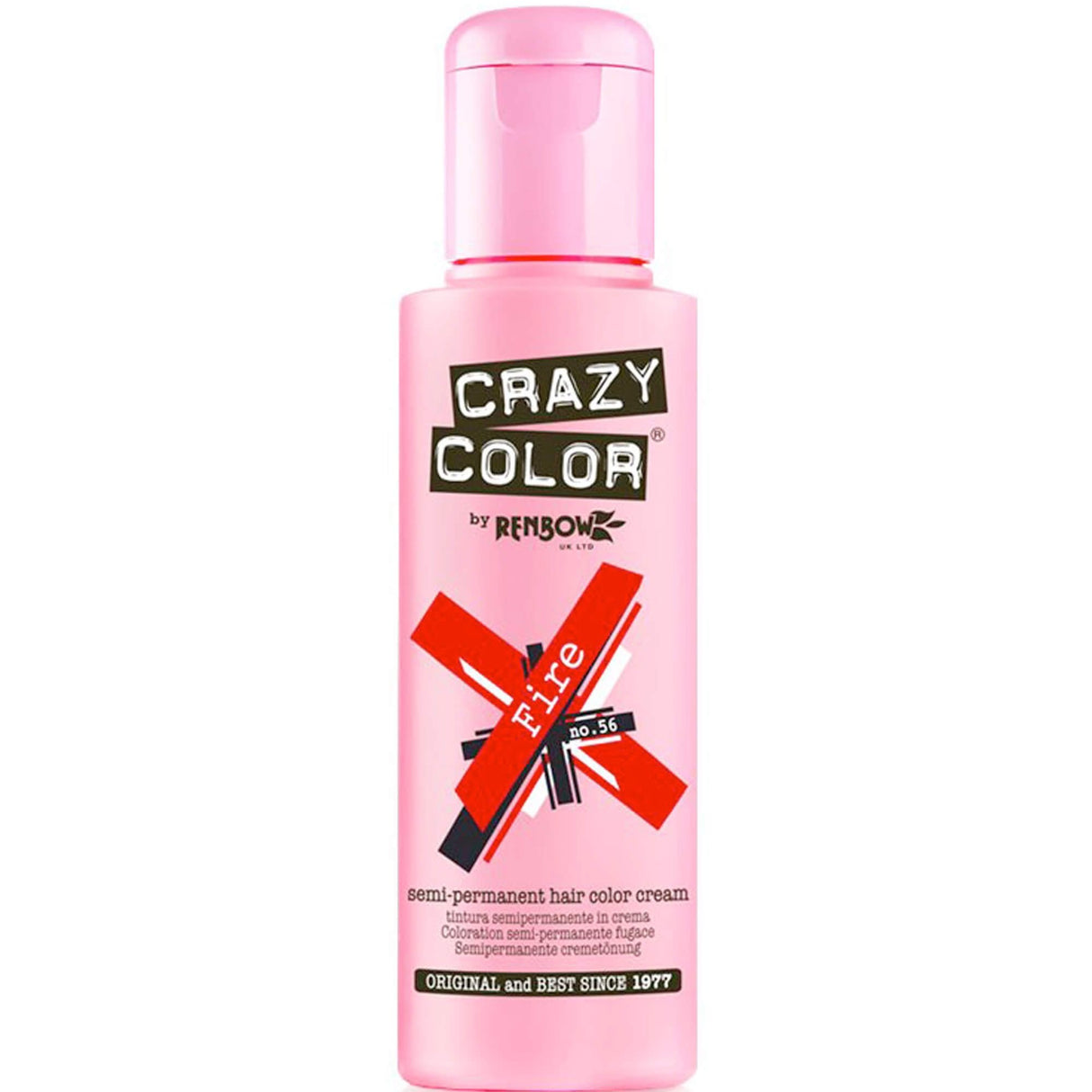 Semi Permanent Hair Dye - Fire 100ml