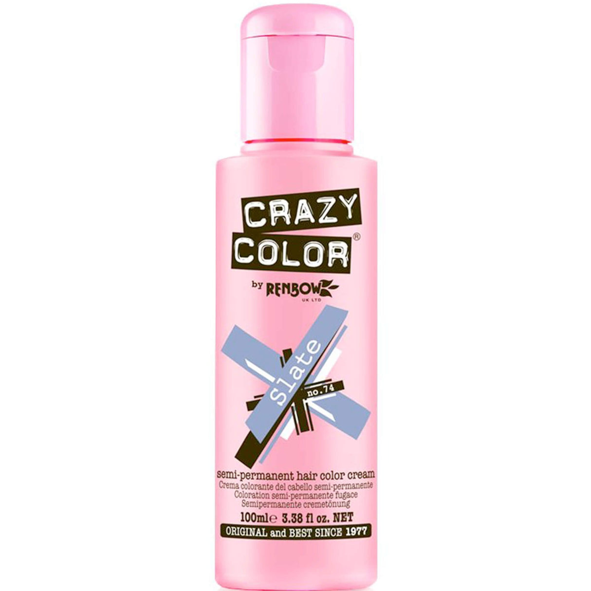 Semi Permanent Hair Dye - Slate 100ml