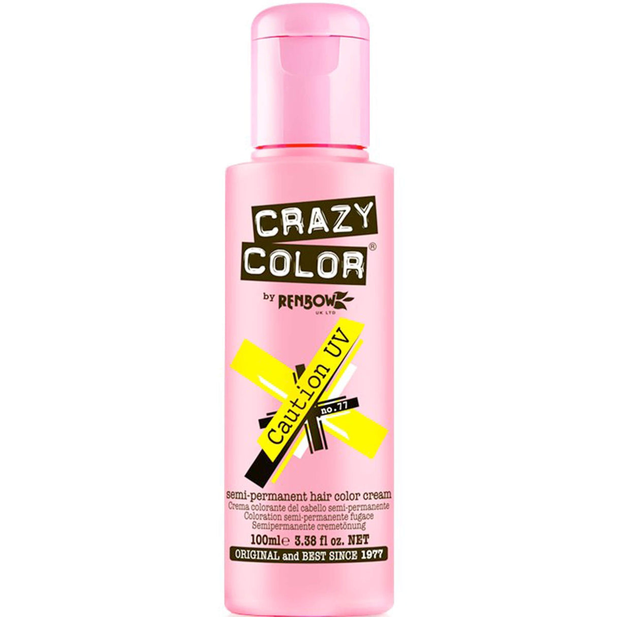 Semi Permanent Hair Dye - Caution UV 100ml
