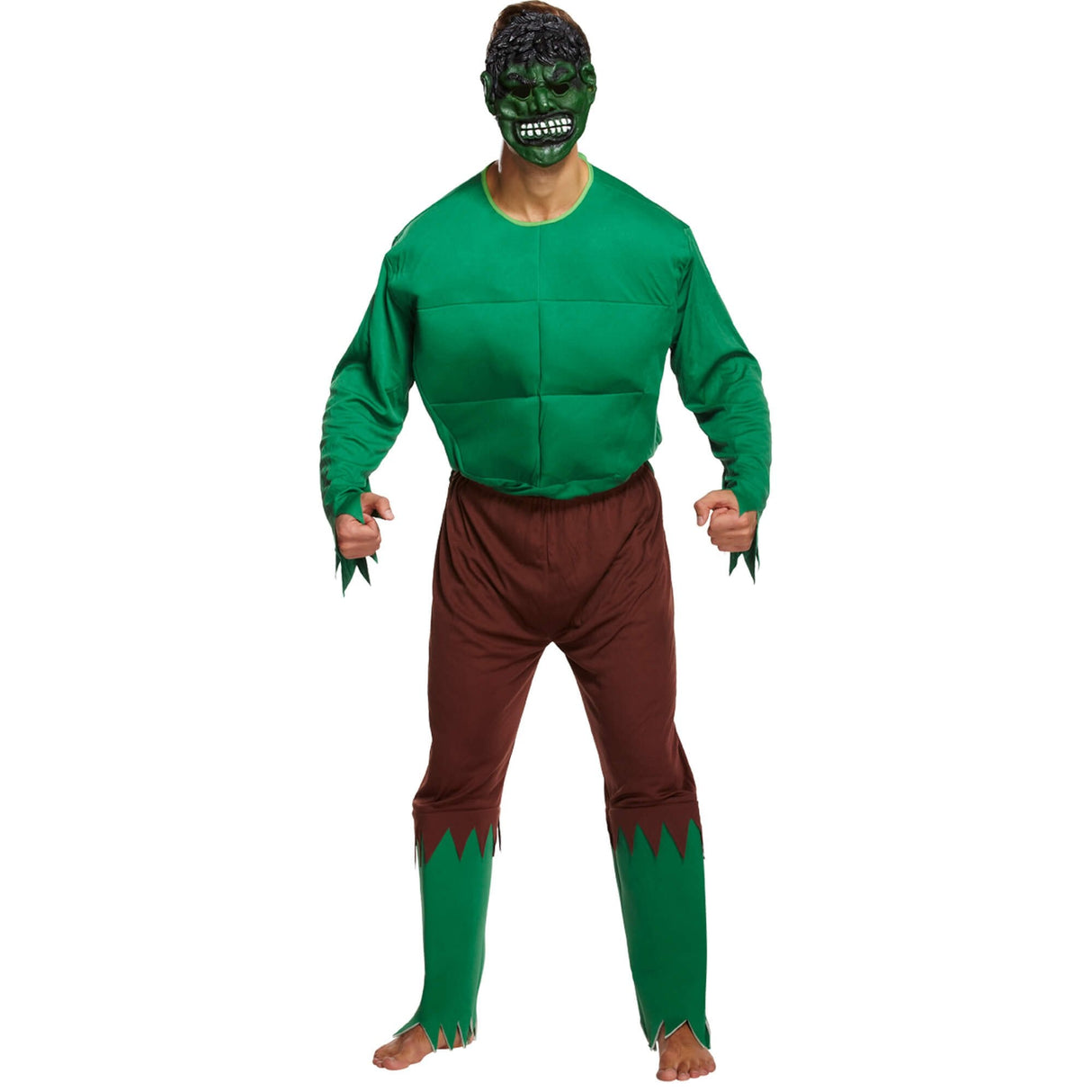 Halloween Fancy Dress Costume - Adult Unisex - Green Giant