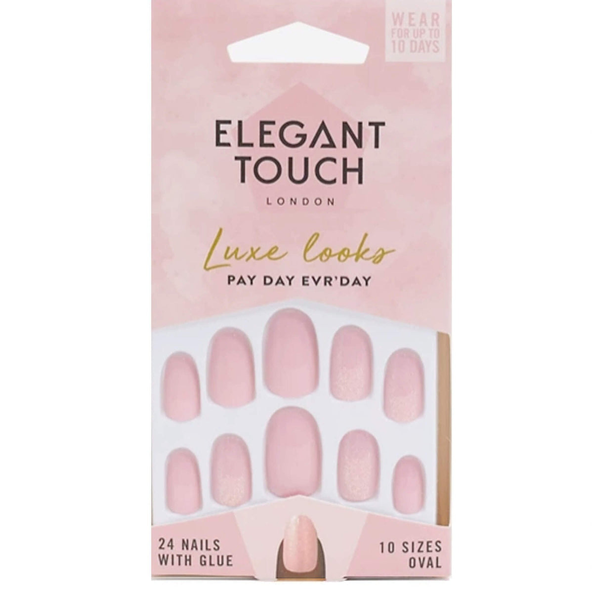 Long Wearing False Nails - Luxe Looks - Pay Day Evr'Day (4013879)