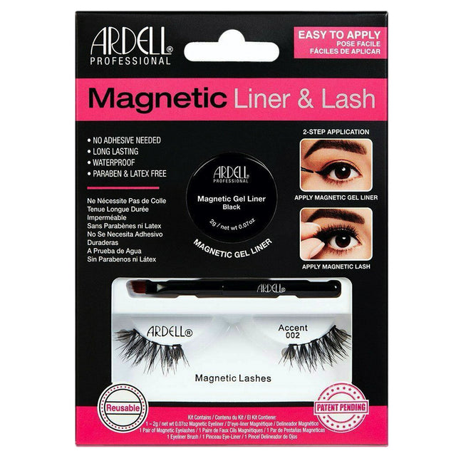 Reusable Waterproof Magnetic Liner And Lash Kit - Accent 002 (36853INT)