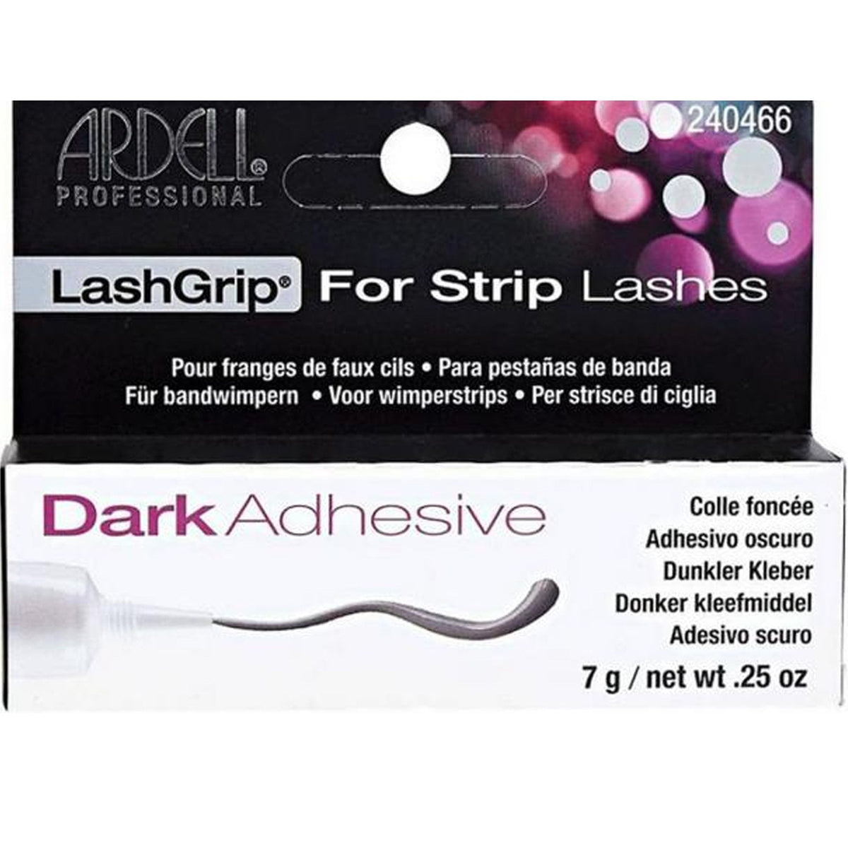 Lash Grip False Strip Eyelash Adhesive - Black 7g (65057)