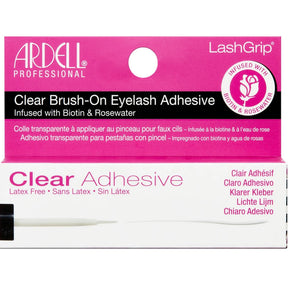 Lash Grip False Strip Lash Adhesive With Rose Water & Biotin - Clear 7g (67595)