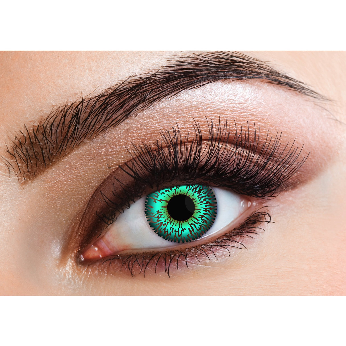 Aqua - Natural Contact Lenses (Three Tone) 3 Month Wear