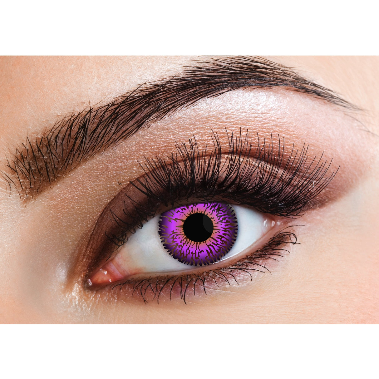 Violet - Natural Contact Lenses (Three Tone) 3 Month Wear