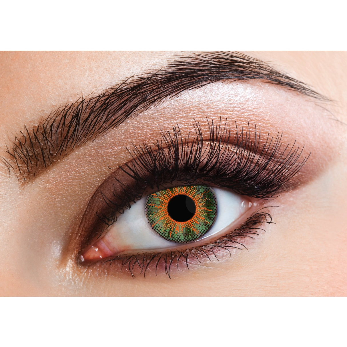 Emerald Green - Natural Contact Lenses  (Three Tone) 3 Month Wear