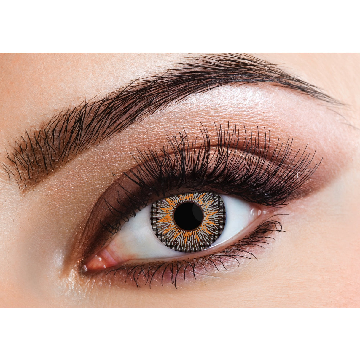 Silky Grey - Natural Contact Lenses (Three Tone) 3 Month Wear
