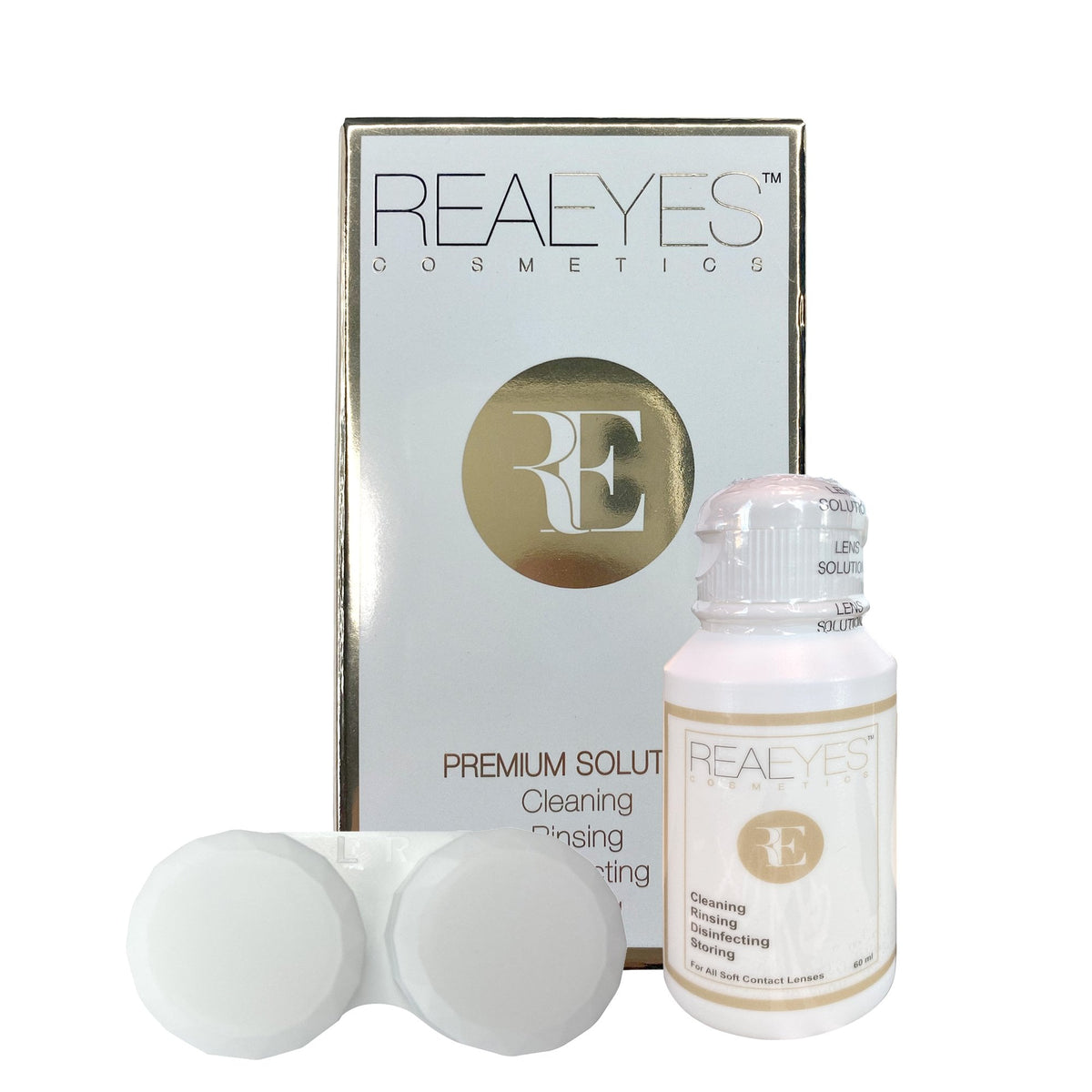 Realeyes Multi Purpose Premium Contact Lense Solution 60ml | Hunt Or Dye