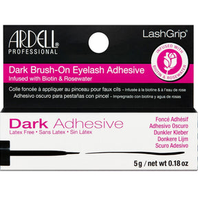 Lash Grip False Strip Lash Adhesive With Rose Water & Biotin - Dark 5g (67594)