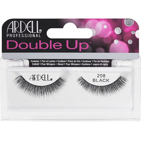 Double Up False Eyelashes - Black 208 (61914)