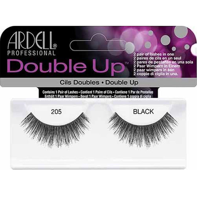 Double Up False Eyelashes - Black 205 (47118)