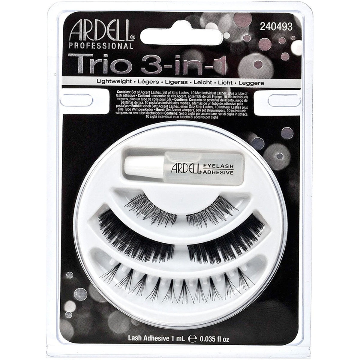 Trio 3-In-1 False Eyelashes - (61408)