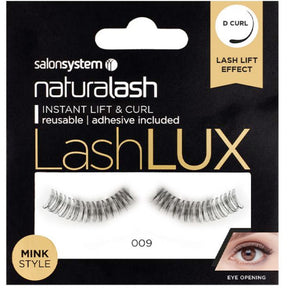 NaturaLASH - LashLux - Faux Mink Eyelashes - No 009 (Adhesive Included)(0225487)