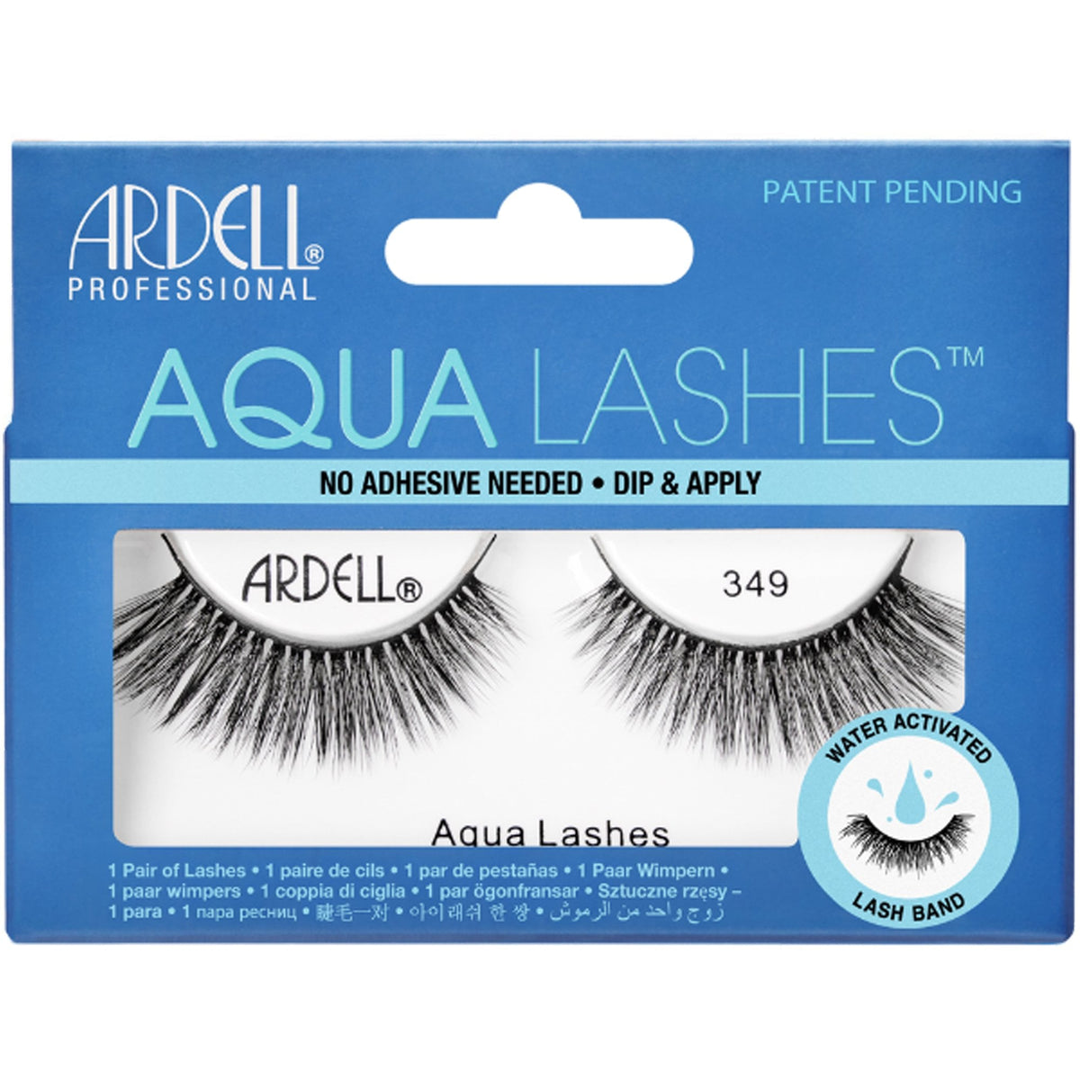 Aqua False Strip Eyelashes - 349 (56870)