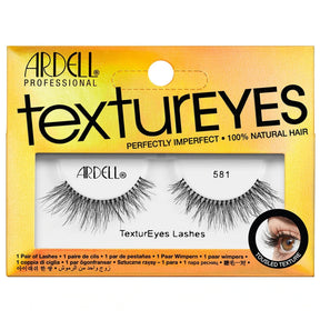 Textureyes False Eyelashes - Tousled Texture 581 (62166)