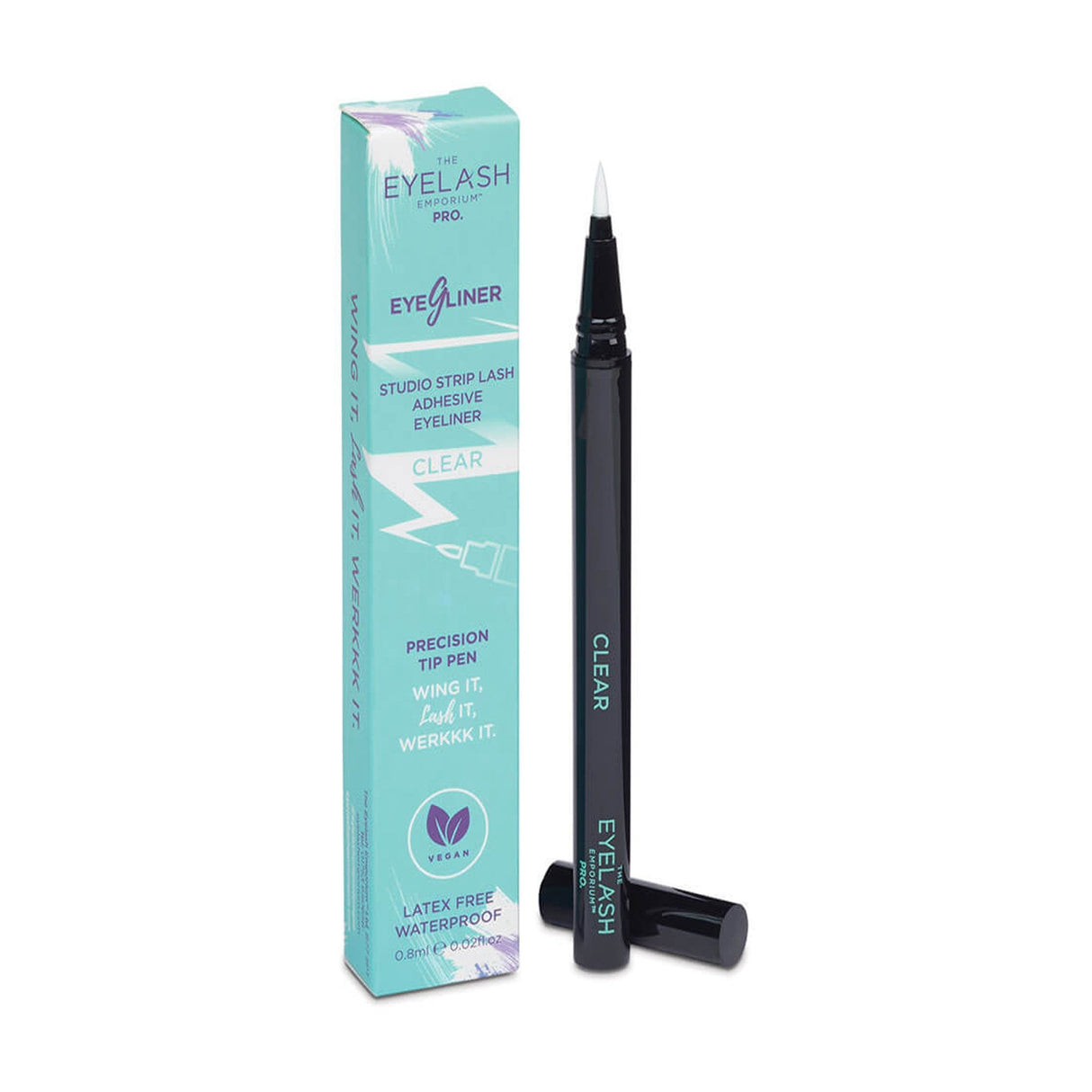 Studio Strip Lash EyeGliner - Clear 0.8ml (Latex Free & Waterproof)