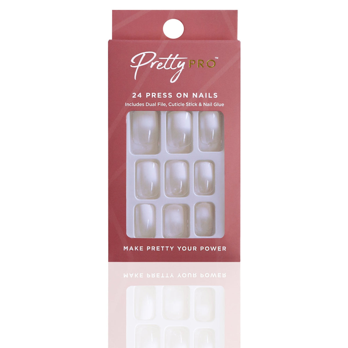 Reusable Press On False Nails - It's As Simple As That (24pcs)