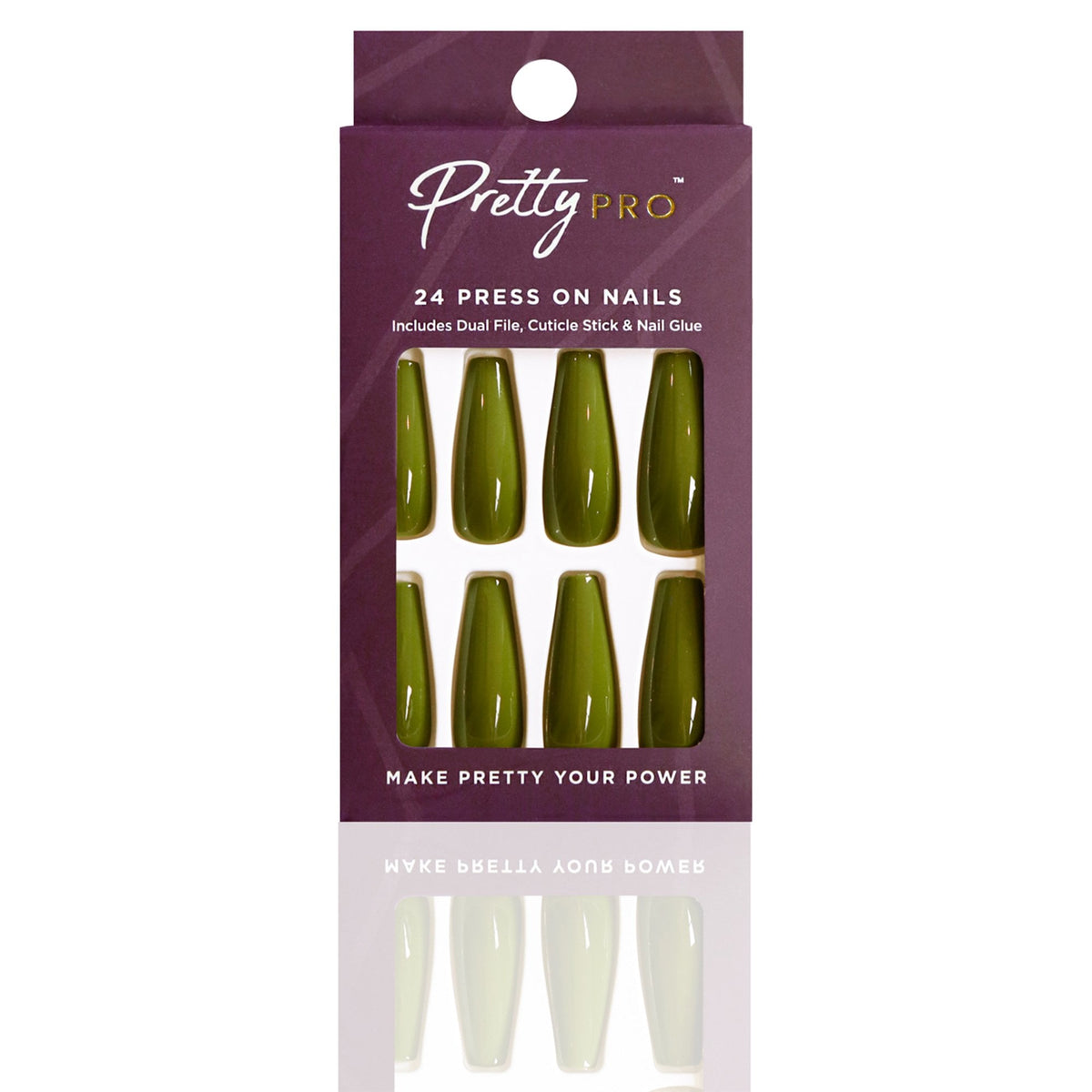 Reusable Press On False Nails - Party Thyme (24pcs)