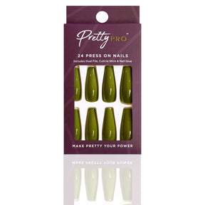Reusable Press On False Nails - Party Thyme (24pcs)