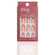 Reusable Press On False Nails - Naturally Pink (24pcs)