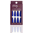 Reusable Press On False Nails - Long Time No Sea (24pcs)