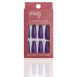 Reusable Press On False Nails - This Is Grape (24pcs)