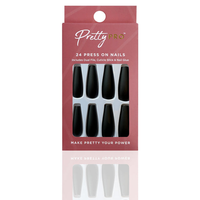 Reusable Press On False Nails - Fake It Till You Make It (24pcs)