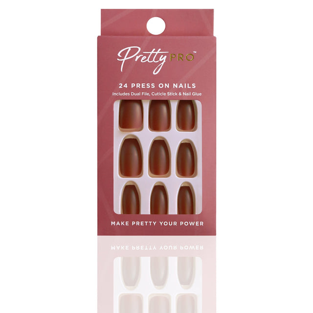 Reusable Press On False Nails - Sangria Is Calling (24pcs)