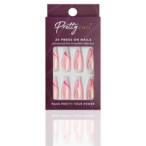 Reusable Press On False Nails - Away With The Fairies (24pcs)