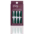 Reusable Press On False Nails - Green Light (24pcs)