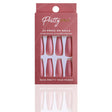Reusable Press On False Nails - Peach To Their Own (24pcs)