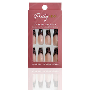 Reusable Press On False Nails - Purrrfect Tips (24pcs)