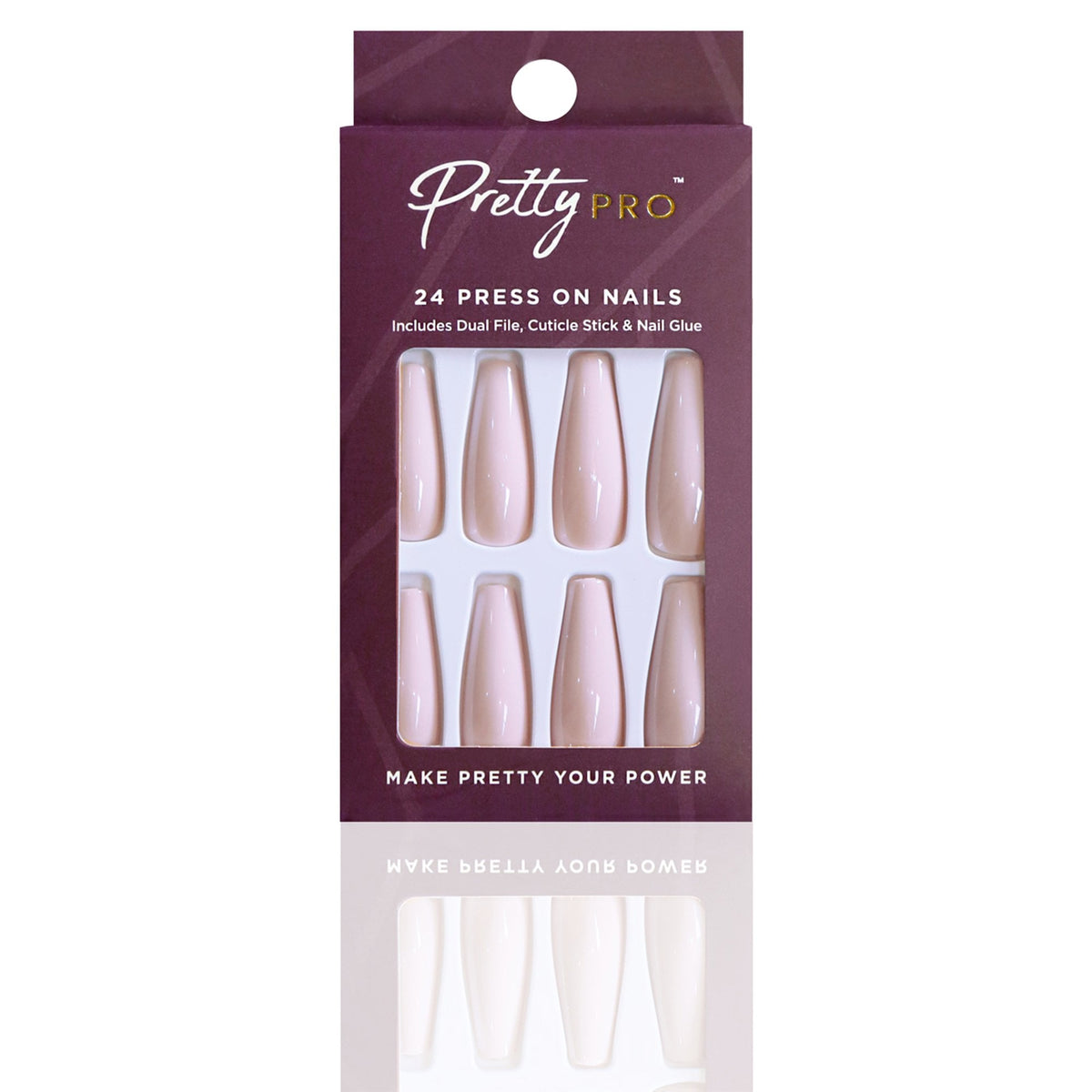Reusable Press On False Nails - Coming Out Of Your Shell (24pcs)