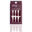 Reusable Press On False Nails - Plum This Way (24pcs)