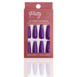 Reusable Press On False Nails - Purple Passion (24pcs)