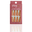 Reusable Press On False Nails - Yellow There (24pcs)