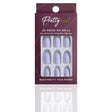Reusable Press On False Nails - Elephant Grey (24pcs)