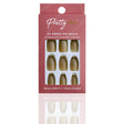 Reusable Press On False Nails - I Like You A Choco-Lot (24pcs)