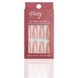 Reusable Press On False Nails - It's Sherbert Day (24pcs)