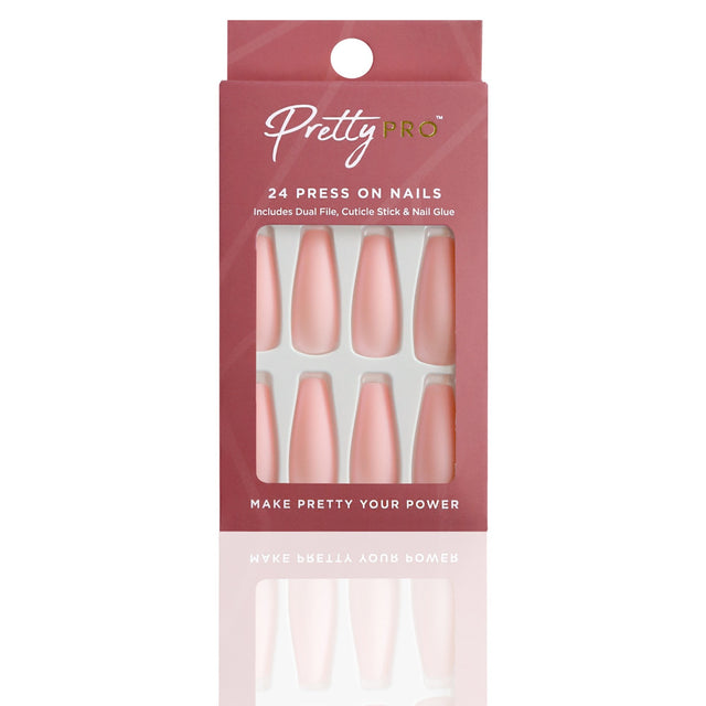 Reusable Press On False Nails - It's Sherbert Day (24pcs)