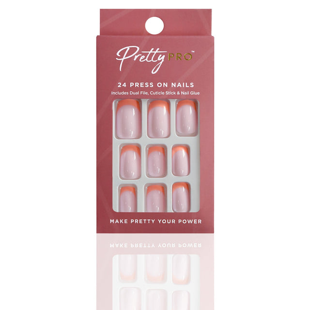 Reusable Press On False Nails - I'm On Top (24pcs)