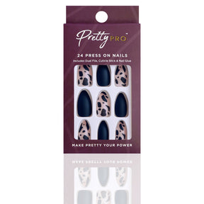 Reusable Press On False Nails - We Mooove (24pcs)