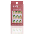 Reusable Press On False Nails - My Cup Of Teal (24pcs)