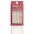 Reusable Press On False Nails - Don't Take Sides (24pcs)