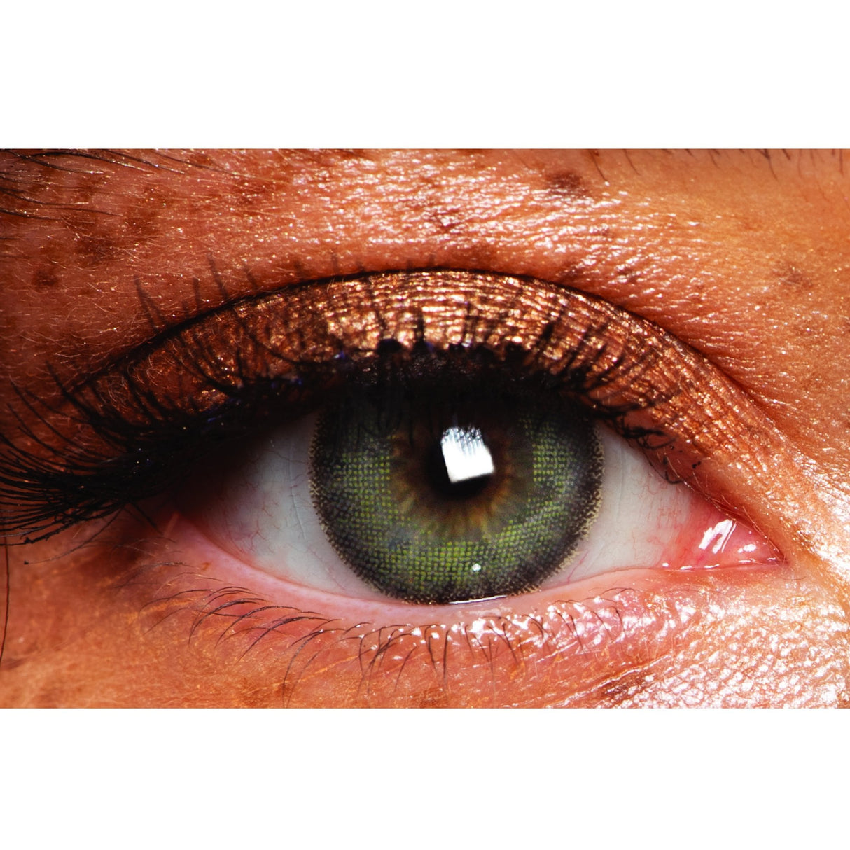 Moss Green - Coloured Contact Lenses - (3 Months Wear)